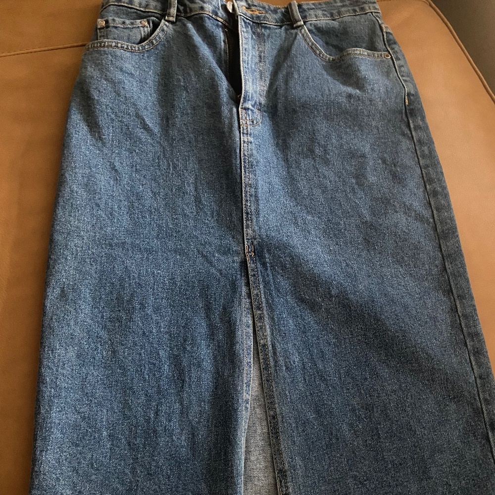 Zara denim skirt
